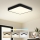 Brilagi - LED takarmatur POOL SQUARE LED/36W/230V 3000/4000/6000K 40x40 cm svart