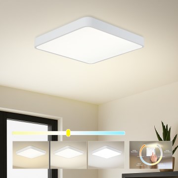 Brilagi - LED takarmatur POOL SQUARE LED/36W/230V 3000/4000/6000K 40x40 cm vit