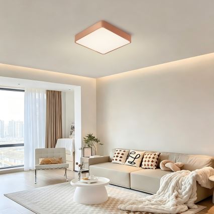 BRILAGI - LED takarmatur POOL SQUARE LED/48W/230V 3000/4000/6000K 50x50 cm i brons