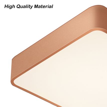 BRILAGI - LED takarmatur POOL SQUARE LED/48W/230V 3000/4000/6000K 50x50 cm i brons