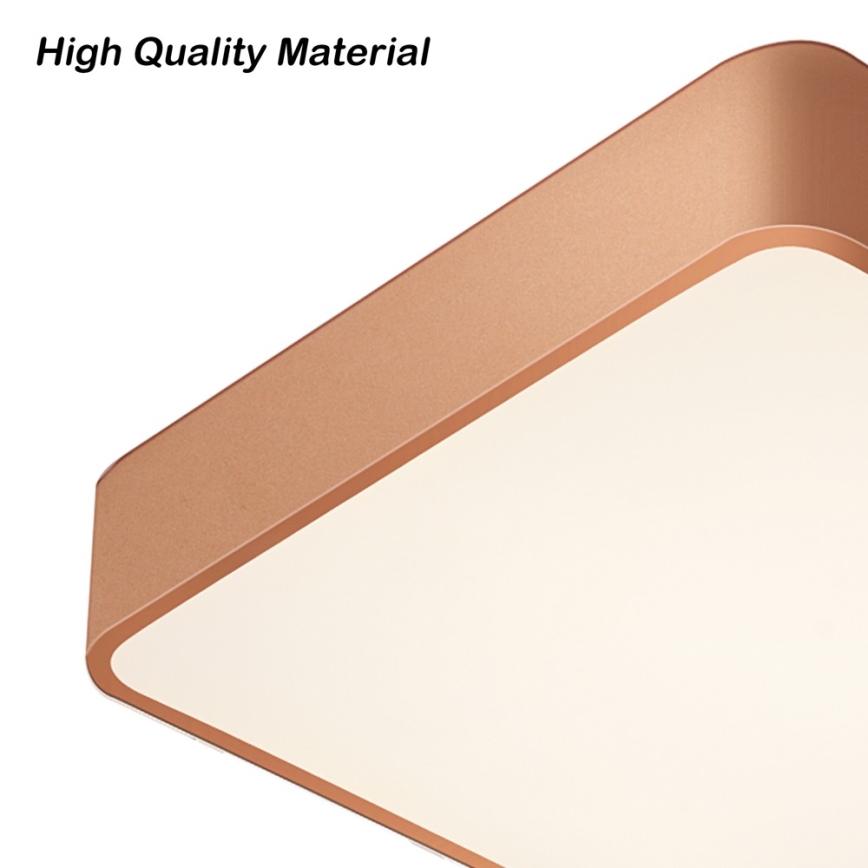 BRILAGI - LED takarmatur POOL SQUARE LED/48W/230V 3000/4000/6000K 50x50 cm i brons