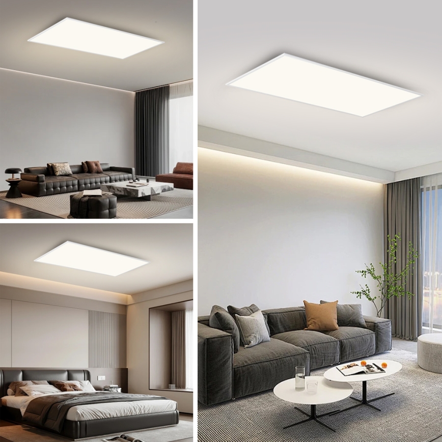 Brilagi - LED takarmatur SLIMFRAME LED/80W/230V 120x60 cm 3000/4000/6000K vit