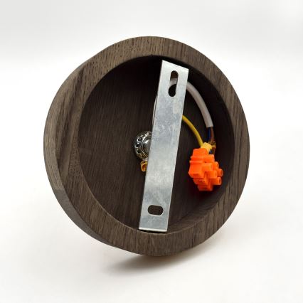 Brilagi - LED Taklampa ANTHONY 1xE14/60W/230V ek valnöt/beige