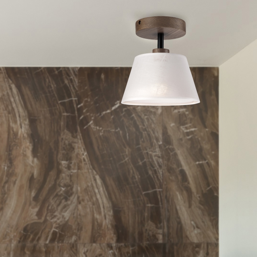 Brilagi - LED Taklampa ANTHONY 1xE14/60W/230V ek/nötvit