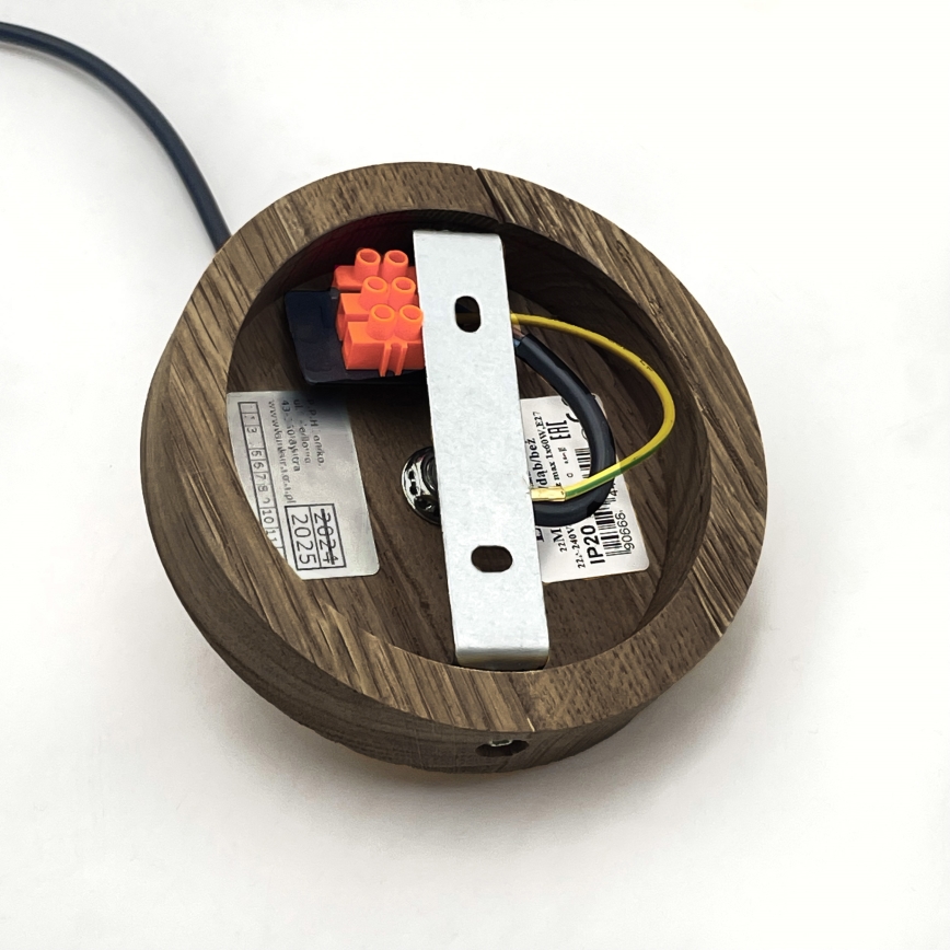 Brilagi - LED Taklampa ANTHONY 1xE27/60W/230V ek/nöt svart