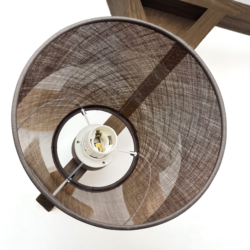 Brilagi - LED Taklampa ANTHONY 3xE14/40W/230V ek valnöt