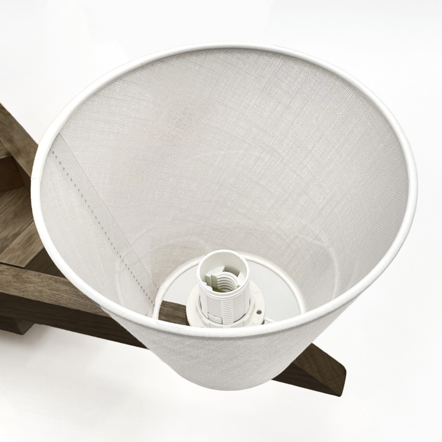 Brilagi - LED Taklampa ANTHONY 5xE14/40W/230V ek valnöt