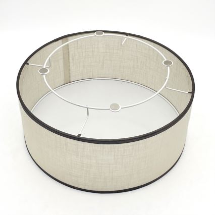 Brilagi - LED Taklampa BELLADONNA 1xE27/15W/230V diameter 30 cm grädde/ek