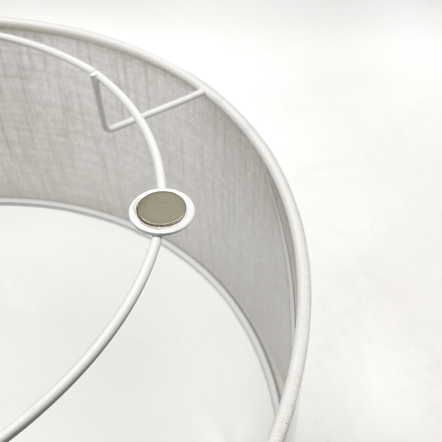 Brilagi - LED Taklampa BELLADONNA 1xE27/15W/230V diameter 30 cm vit/ek körsbär