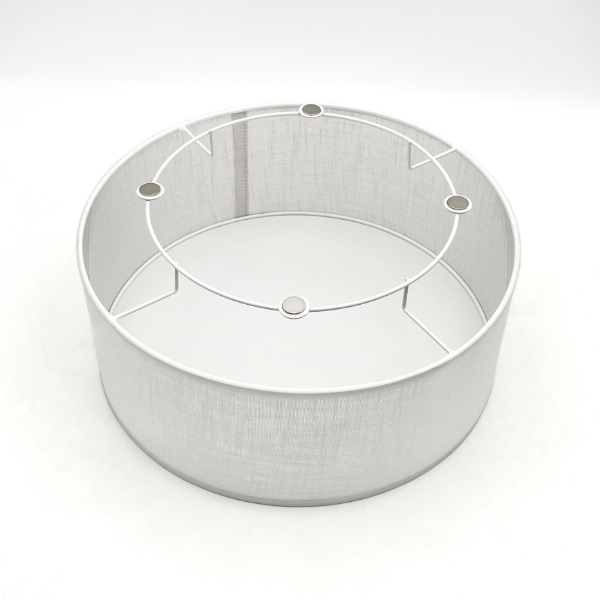 Brilagi - LED Taklampa BELLADONNA 1xE27/15W/230V diameter 30 cm vit/ek körsbär