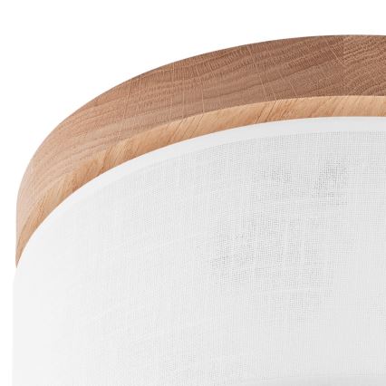 Brilagi - LED Taklampa BELLADONNA 1xE27/15W/230V Ø 30 cm vit/ek