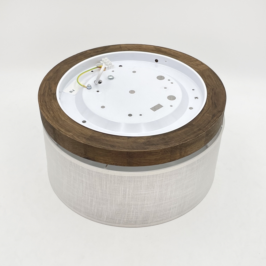 Brilagi - LED Taklampa BELLADONNA 1xE27/15W/230V Ø 30 cm vit/ek-ek