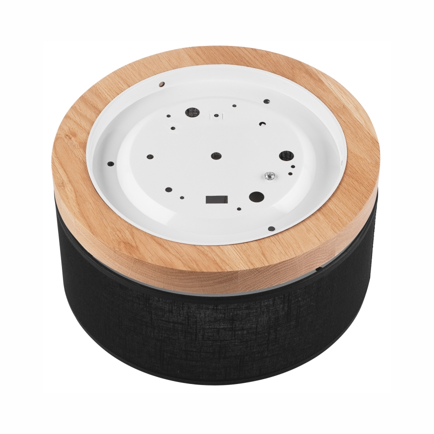 Brilagi - LED Taklampa BELLADONNA 1xE27/15W/230V Ø 30 cm svart/ek