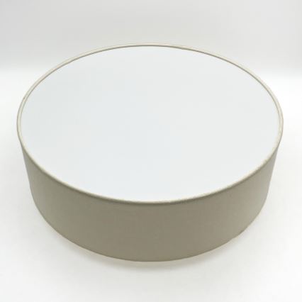 Brilagi - LED Taklampa BELLADONNA 2xE27/15W/230V diameter 40 cm grädde/ek