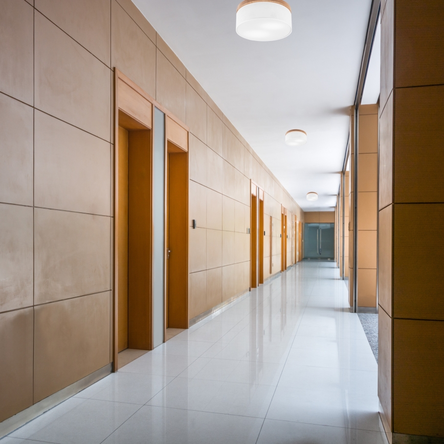 Brilagi - LED Taklampa BELLADONNA 2xE27/15W/230V Ø 40 cm vit/ek