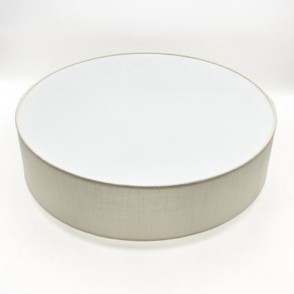 Brilagi - LED Taklampa BELLADONNA 3xE27/15W/230V diameter 50 cm grädde/ek