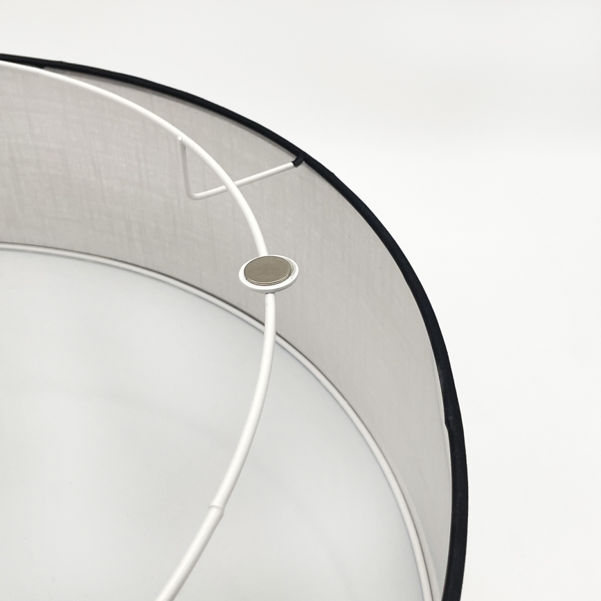 Brilagi - LED Taklampa BELLADONNA 3xE27/15W/230V diameter 50 cm vit/ek