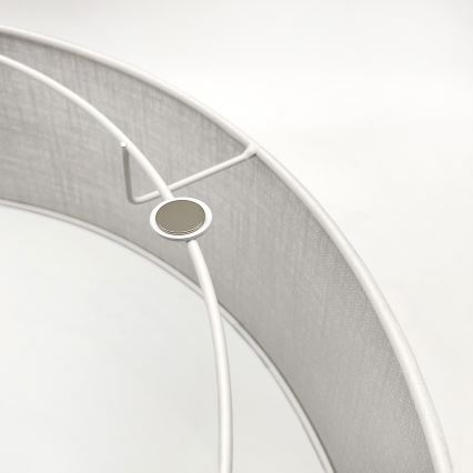 Brilagi - LED Taklampa BELLADONNA 3xE27/15W/230V diameter 50 cm vit/ek körsbär