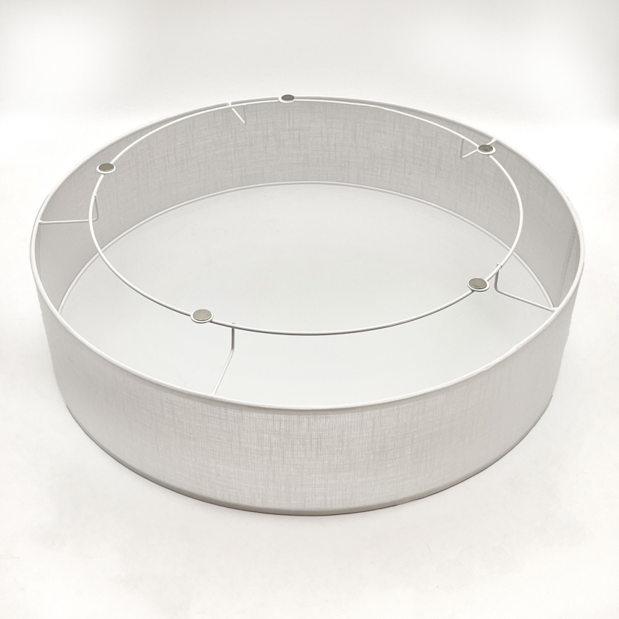 Brilagi - LED Taklampa BELLADONNA 3xE27/15W/230V diameter 50 cm vit/ek körsbär