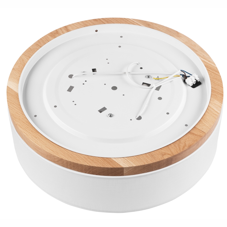 Brilagi - LED Taklampa BELLADONNA 3xE27/15W/230V Ø 50 cm vit/ek