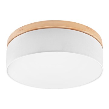 Brilagi - LED Taklampa BELLADONNA 3xE27/15W/230V Ø 50 cm vit/gran