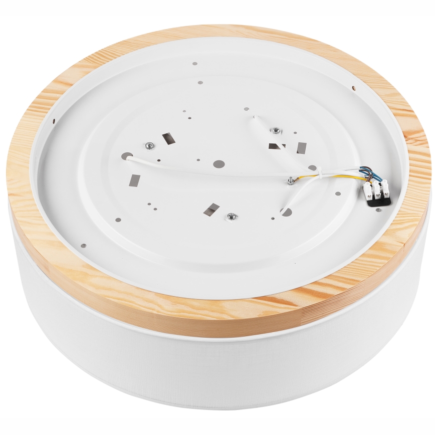 Brilagi - LED Taklampa BELLADONNA 3xE27/15W/230V Ø 50 cm vit/gran