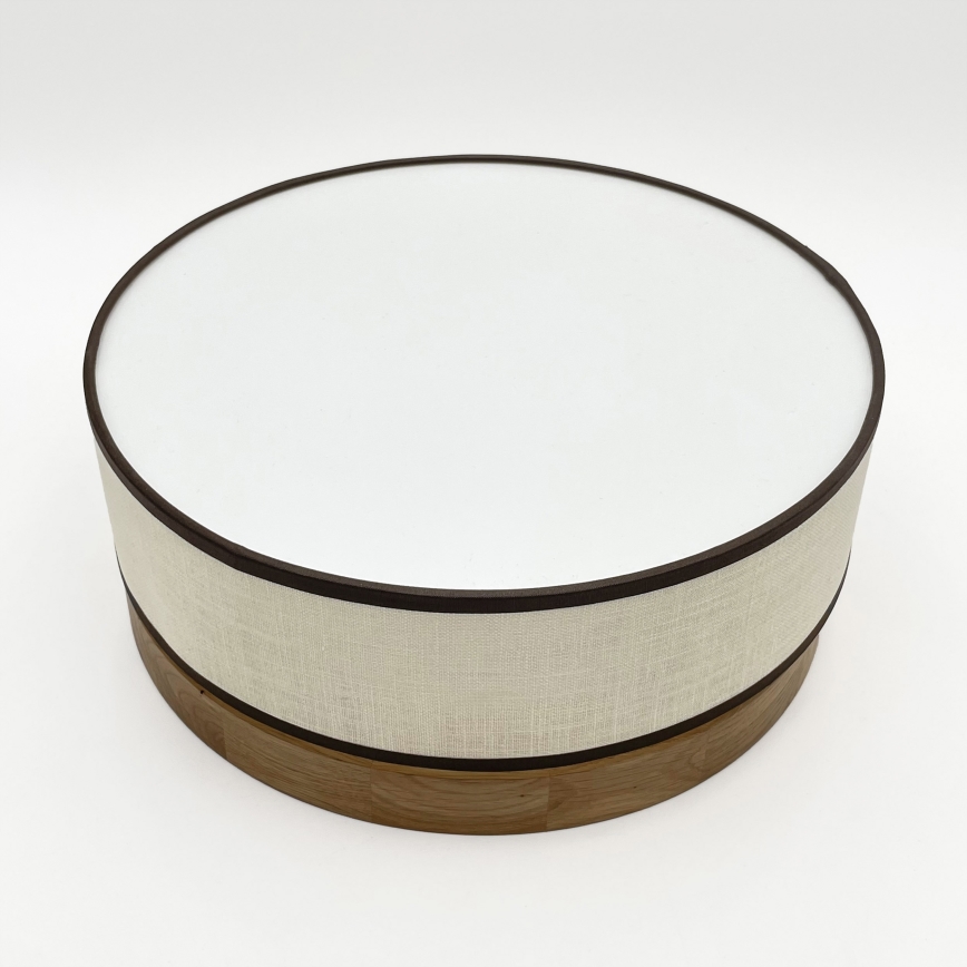 Brilagi - LED taklampa BELLADONNA LED/20W/230V Ø 30 cm krämvit/ek