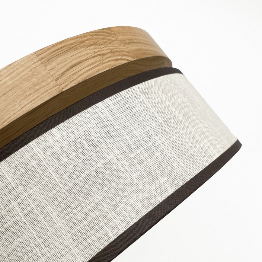 Brilagi - LED-taklampa BELLADONNA LED/36W/230V Ø 40 cm krämvit/ek