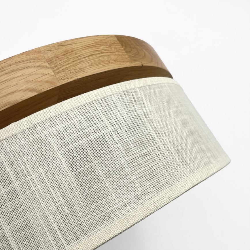 Brilagi - LED-taklampa BELLADONNA LED/36W/230V Ø 50 cm krämvit/ek