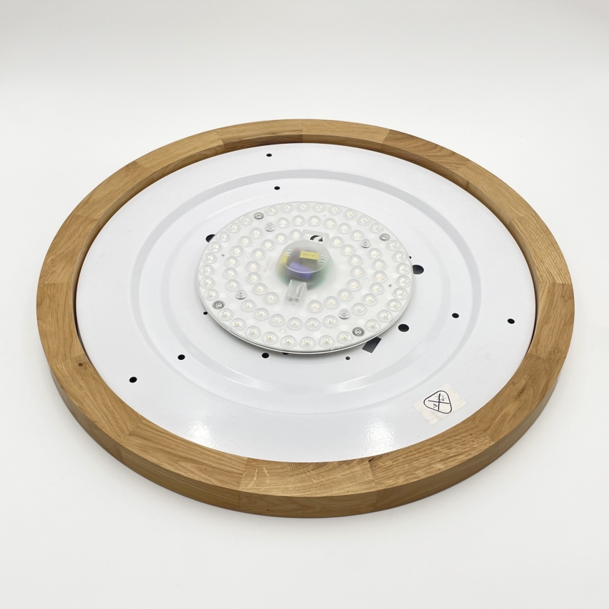 Brilagi - LED-taklampa BELLADONNA LED/36W/230V Ø 50 cm krämvit/ek