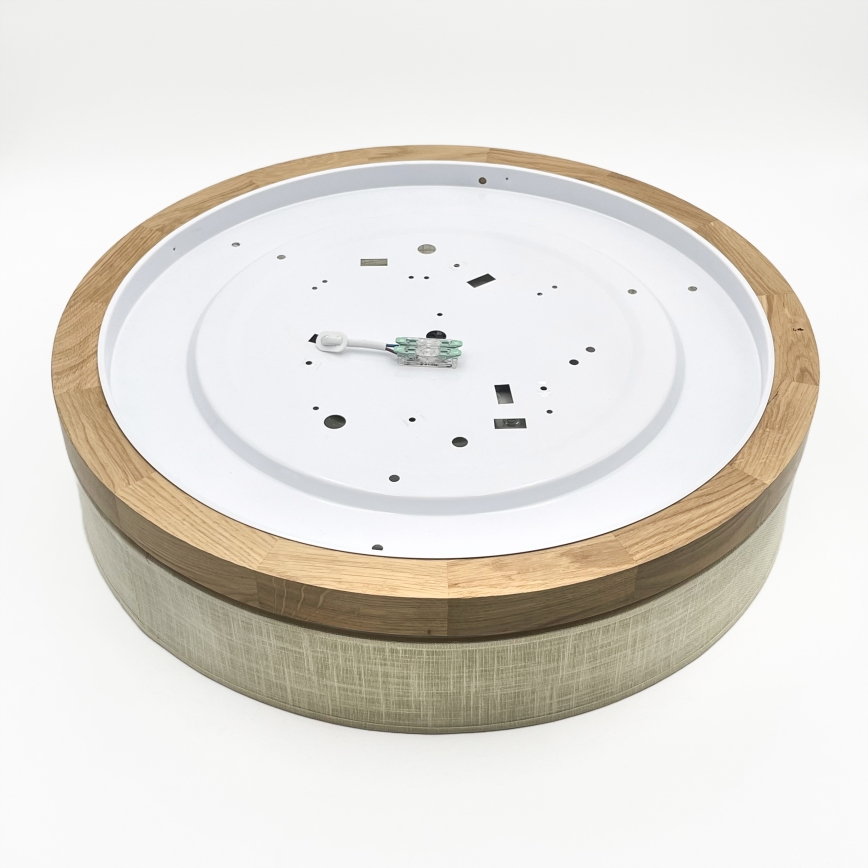 Brilagi - LED-taklampa BELLADONNA LED/36W/230V Ø 50 cm krämvit/ek