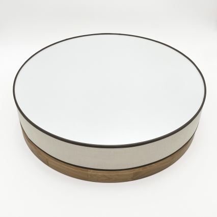 Brilagi - LED-taklampa BELLADONNA LED/36W/230V Ø 50 cm krämvit/ek