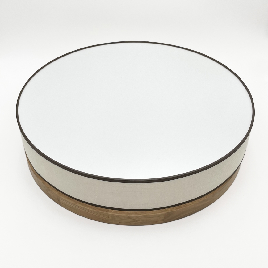 Brilagi - LED-taklampa BELLADONNA LED/36W/230V Ø 50 cm krämvit/ek