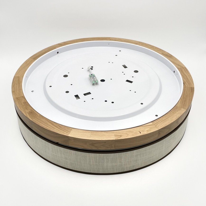 Brilagi - LED-taklampa BELLADONNA LED/36W/230V Ø 50 cm krämvit/ek