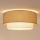 Brilagi - LED-taklampa BOHO ECO 1xE27/10W/230V diam. 40 cm beige/krämfärgad