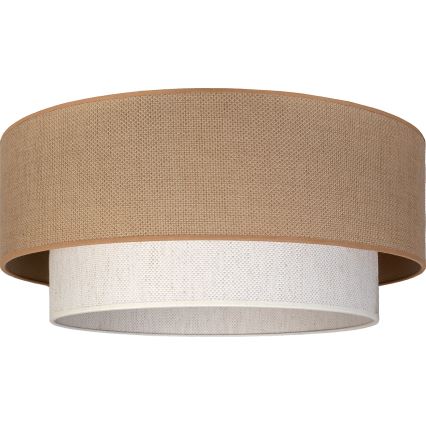 Brilagi - LED-taklampa BOHO ECO 1xE27/10W/230V diam. 40 cm beige/krämfärgad