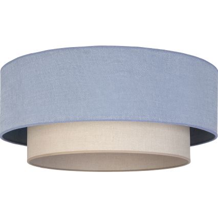 Brilagi - LED taklampa BOHO ECO 1xE27/10W/230V Ø 40 cm blå/krämvit