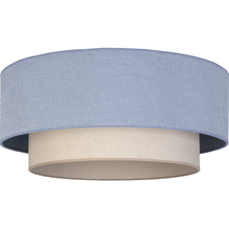 Brilagi - LED taklampa BOHO ECO 1xE27/10W/230V Ø 40 cm blå/krämvit