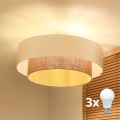 Brilagi - LED taklampa, boho-stil, 3x E27/15W/230V, Ø 80 cm