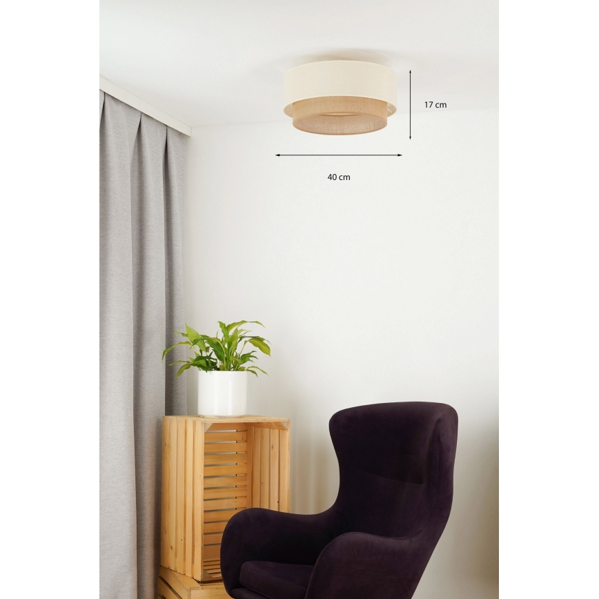 Brilagi - LED Taklampa BOHO STYLE 1xE27/15W/230V Ø 40 cm