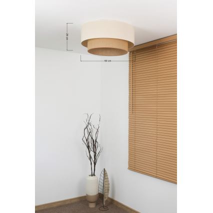 Brilagi - LED-taklampa BOHO STYLE 3xE27/15W/230V Ø 60 cm