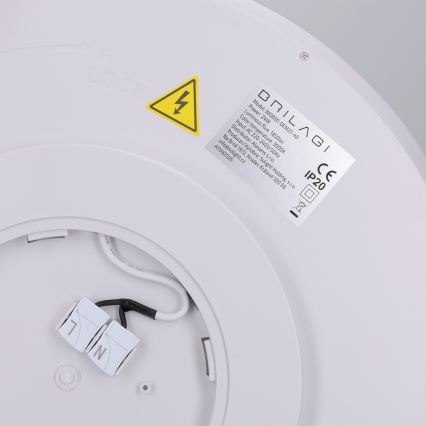 Brilagi - LED-taklampa CARLOS LED/24W/230V Ø 40 cm vit