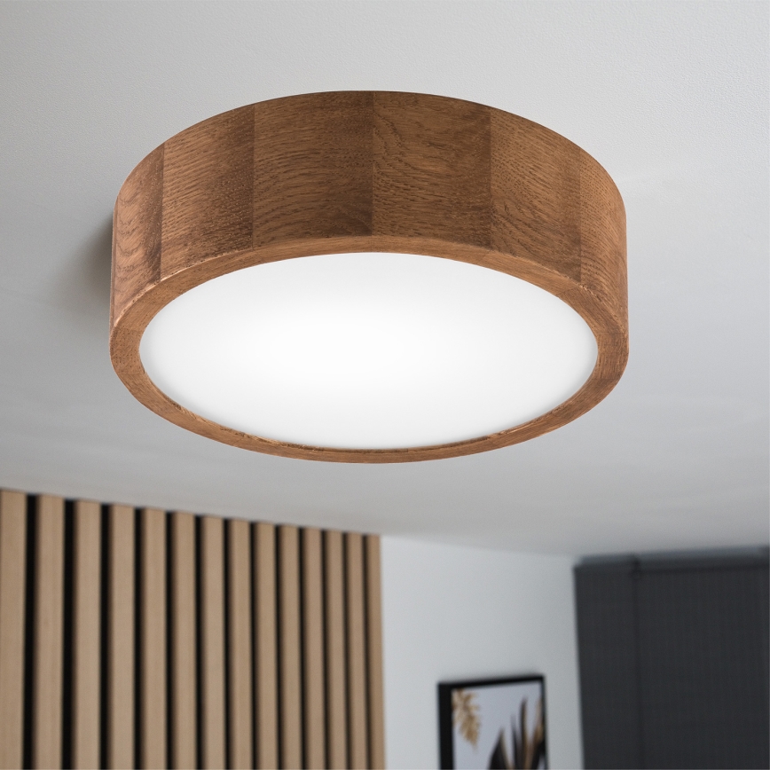 Brilagi - LED Taklampa CARVALHO 1xE27/60W/230V ek körsbär kör 27 cm