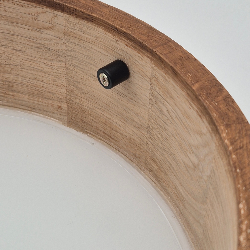 Brilagi - LED Taklampa CARVALHO 1xE27/60W/230V ek körsbär kör 27 cm