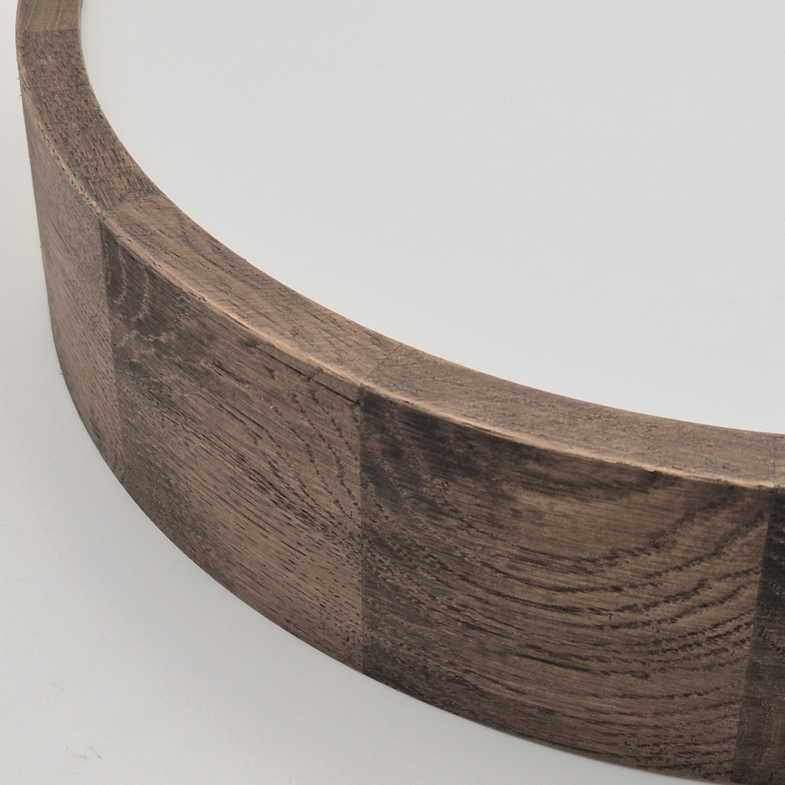 Brilagi - LED Taklampa CARVALHO 1xE27/60W/230V ek valnöt Ø 27 cm