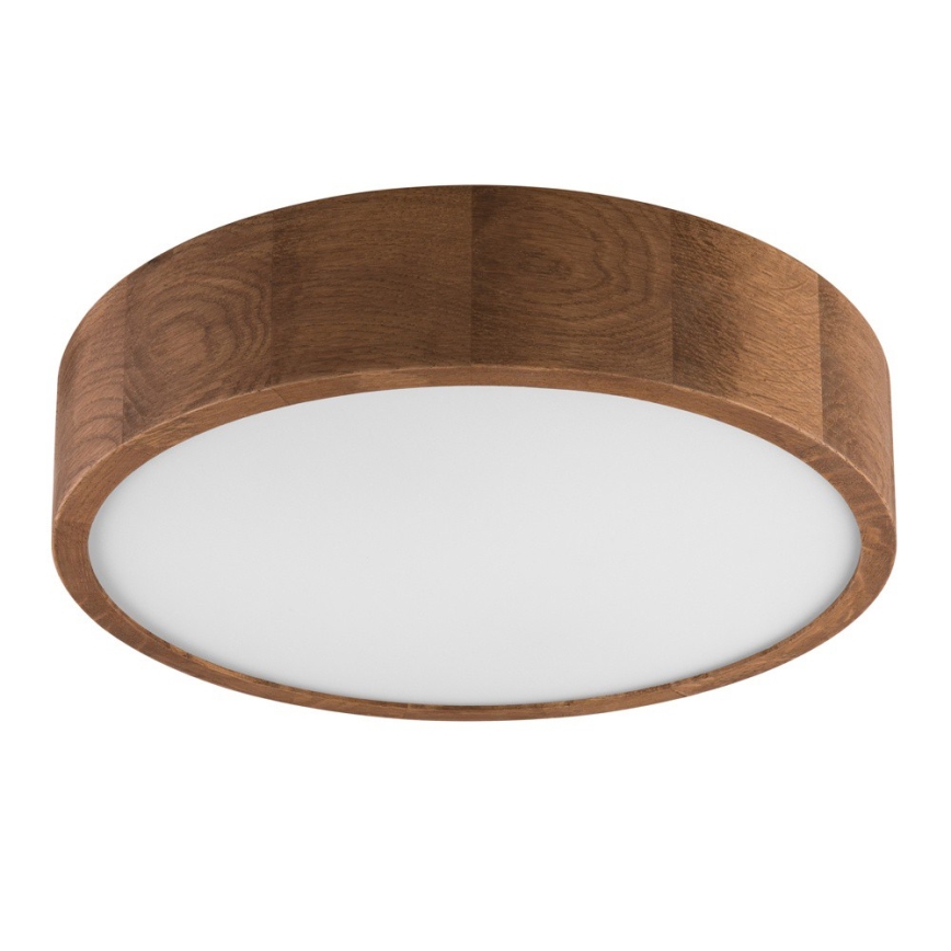 BRILAGI - LED-taklampa CARVALHO 2xE27/15W/230V ek/körsbär Ø 37 cm