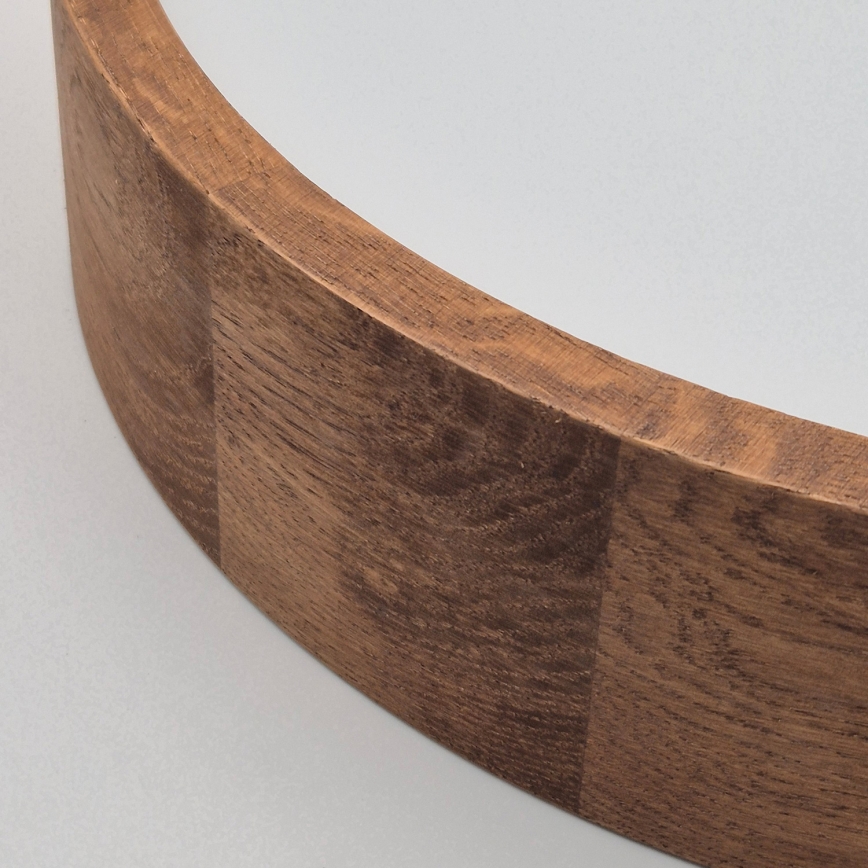 Brilagi - LED Taklampa CARVALHO 2xE27/60W/230V ek körsbär, Ø 37 cm