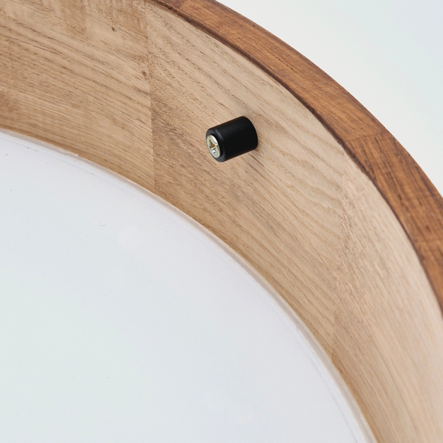 Brilagi - LED Taklampa CARVALHO 2xE27/60W/230V ek körsbär, Ø 37 cm