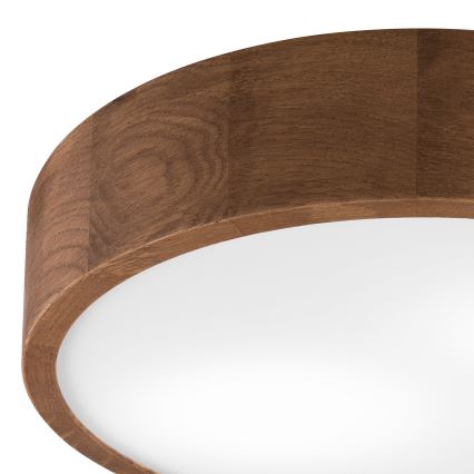 Brilagi - LED Taklampa CARVALHO 2xE27/60W/230V ek körsbär, Ø 37 cm