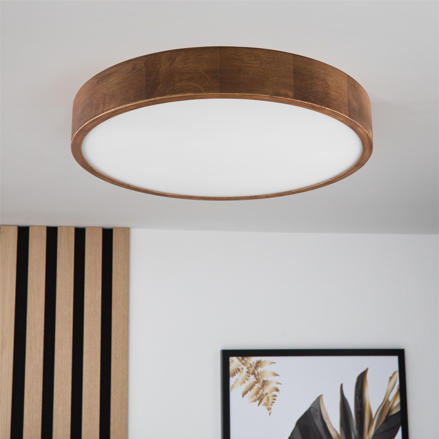 Brilagi - LED Taklampa CARVALHO 3xE27/60W/230V ek körsbär kör 47 cm